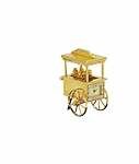 Bulova Flower Cart Clock - B0432