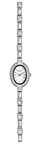 Bulova Ladies Crystal Case Watch with Stainless Steel Case 96T49