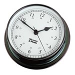 Weems & Plath Endurance 085 Quartz Clock - Black Pearl